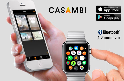 Application casambi smartphone Apple Watch
